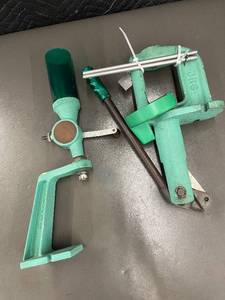 lot 21 image: RCBS Reloading Press and Powder Measure Set