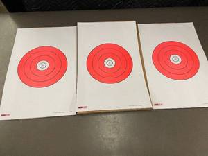 lot 28 image: Lot of EZ2C Style 9 Shooting Targets Paper Sheets