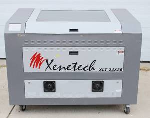 lot 6 image: Xenetech XLT 24X36 Laser Engraving Machine