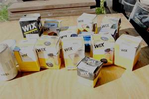 lot 19 image: Lot Of WIX Oil Filters Approx. 15 Filters (See Pics For Details)