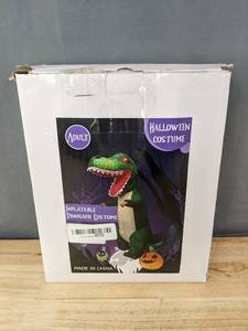lot 172 image: Adult Inflatable Dinosaur Halloween Costume - Brand New