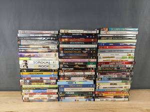 lot 41E image: 77 Assorted DVDs Movies and TV Series C