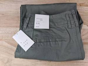 lot 234 image: A New Day Womens Olive Green High-Rise Straight Pants Size 8R - Brand New