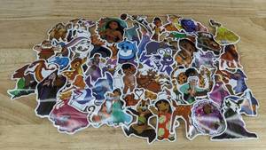 lot 310 image: Variety Pack of 50 Disney Character Stickers - Brand New