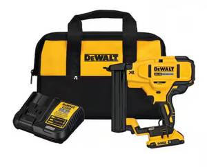 lot 2B image: DeWalt XR 20V MAX Brushless 18GA Narrow Crown Stapler Kit DCN681D1, $399.99 Retail - Brand New