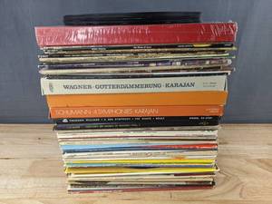 lot 47E image: 73 Vintage Vinyl Records, Assorted Artists and Genres C