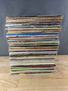 lot 24E image: 110 Vintage LP Vinyl Records Streisand, Scaggs, Wynette, Flack, Garfunkel C
