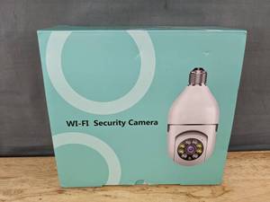 lot 64E image: 2 Rakeblue iCam365 Wi-Fi Bulb Security Cameras - Brand New B