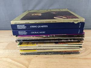 lot 17A image: 27 Classical and Vocal Vinyl Records Beethoven, Liszt, and More C