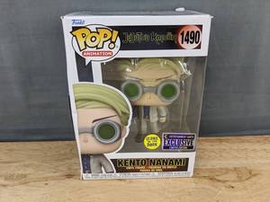 lot 283 image: Funko Pop Animation Kento Nanami #1490 Jujutsu Kaisen Glow Exclusive - Brand New B