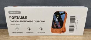 lot 101E image: HAKINAKU HD09 Portable CO Detector - Brand New B