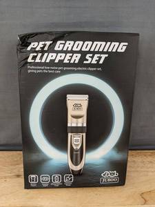 lot 51E image: Juboo Pet Grooming Clipper Set - Brand New B