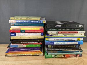 lot 68E image: 33 Books - Literature, Education, Reference & More C