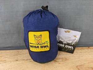 lot 103E image: Wise Owl Outfitters Single Camping Hammock - Brand New