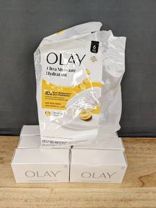 lot 66E image: 6 Bars of Olay Ultra Moisture Beauty Bars with Shea Butter - Brand New