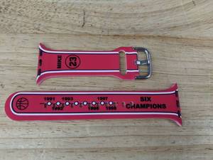 lot 352 image: Michael Jordan #23 Chicago Bulls Watch Bands for Apple Watch 38mm-41mm - Brand New