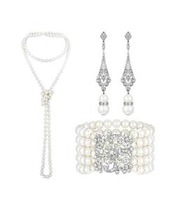 lot 356 image: Maitys 1920s Imitation Pearl Jewelry - Brand New