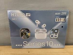 lot 3E image: DMES H7000 Series 10 Smartwatch and Earbuds Set $299.99 Retail - Brand New