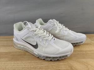 lot 4A image: Nike Air Max Mens Size 11 White Sneakers - Brand New