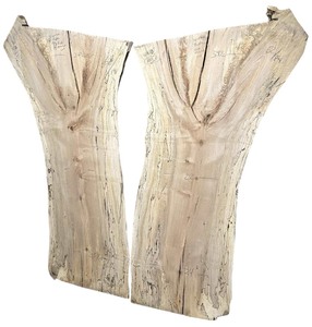 lot 016 image: Spalted Maple Book Matched Set 621.75 (34.75, 22, 24)