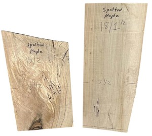lot 044 image: Spalted Maple X2 (152 8.5) (181.5, 7.5)