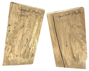 lot 068 image: Spalted Maple X2 (171.75 18 18) (16 381.75 18.5)