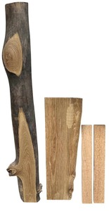 lot 111 image: Red Oak X4 (53.251 6.75, 6.5, 9.25) (341 9.75, 9.5) (251 X 3.25) X 2
