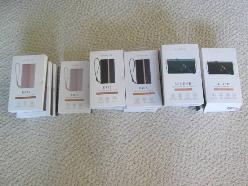 lot 115 image: Lot of 15 Habitu Phone Cases  Assorted Styles