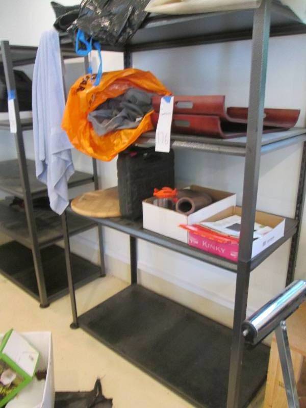 lot 177 image: Metal 5-Tier &nbspShelf  48x23.5x71.5