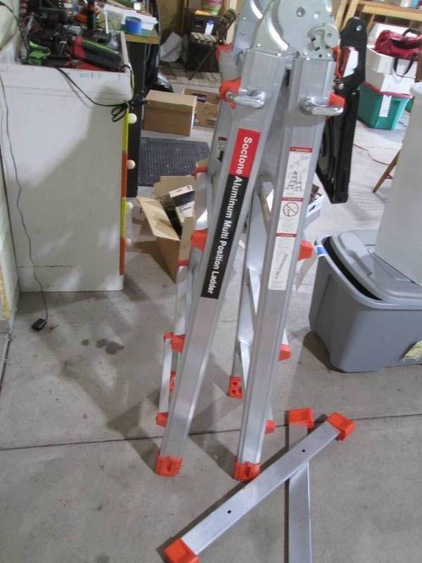 lot 300 image: Soctone Multi-Position Ladder Set