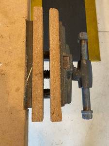lot 458 image: Vintage Wilton Quick Release Woodworking Vise, Model 161072-10