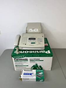 lot 126 image: Panasonic KX-FP200 Plain Paper Fax Machine with Original Box