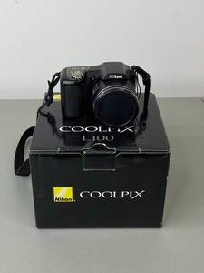 lot 158 image: Nikon Coolpix L100 Digital Camera with Original Box
