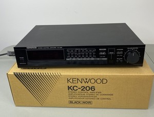 lot 399 image: Kenwood KC-206 Stereo Control Amplifier