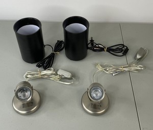 lot 406 image: Assorted Room Lighting Fixtures, Lot of 4