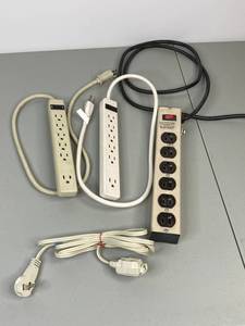 lot 438 image: Assorted Power Strips - Lot of 4