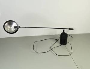lot 439 image: Modern Black Desk Lamp with Adjustable Arm