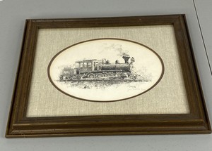 lot 22 image: Jim Freiling Signed Numbered Framed Art 19x16