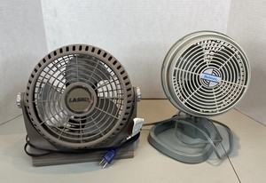 lot 29 image: Lasko 10-inch Fan and Holmes 8-inch Fan