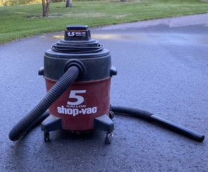 lot 202 image: Shop-Vac WetDry Vacuum, 5 Gallon, 1.5 Peak HP