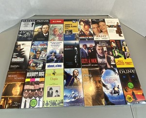 lot 375 image: Assorted VHS Movie Tapes Collection - 20 Titles, Mix of Genres