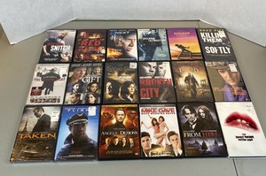 lot 378 image: 18 Assorted Movie DVDs Action, Drama, and Comedy