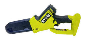 lot 22 image: RYOBI ONE 18V 6 in. Cordless Battery Compact Pruning Mini Chainsaw (Tool Only)    Customer Returns See Pictures