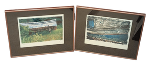 lot 62A image: Pair of John A. Olson Framed Boat Photographic Prints