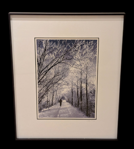 lot 79 image: Bass Lake Black and White Landscape Photograph by John A. Olson