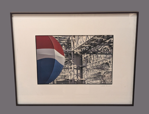lot 33A image: Mall Balloon Framed John A. Olson Photograph