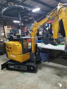 lot 9 image: 2025 CFG Industrial QK18R Gas Power Mini Excavator