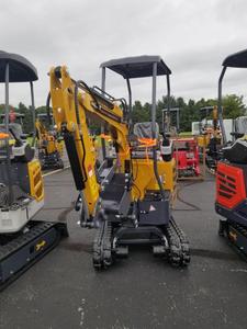 lot 51 image: 2025 CFG Industrial MX12RX 1-Ton Gas-Powered Mini Excavator