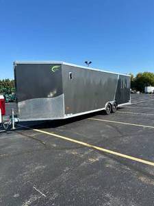 lot 94 image: 2020 NEO-Manufacturing Aluminum V-Nose Multi-Use Enclosed Trailer