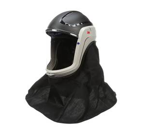 lot 200 image: 3M PAPR Versaflo Respiratory Helmet M-407 For Powered Air Purifying Respirator and Nomex Flame Resistant Shroud $725.75 - Brand New